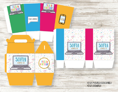 Imagen de Kit imprimible Fiesta Virtual