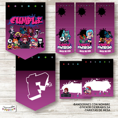 Kit imprimible Friday Night Funkin - Imprimibles