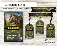 Kit imprimible Fortnite