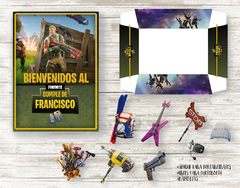Kit imprimible Fortnite - tienda online