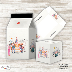 Kit Imprimible Desayuno Friends - Imprimibles