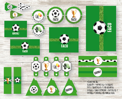 Kit imprimible Futbol en internet