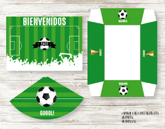 Kit imprimible Futbol - tienda online