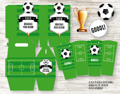 Imagen de Kit imprimible Futbol