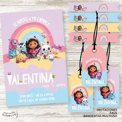 Kit imprimible La Casa De Muñecas De Gabby