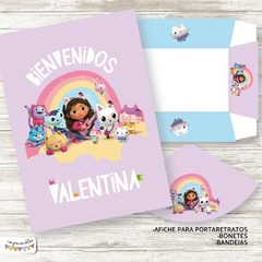Kit imprimible La Casa De Muñecas De Gabby - tienda online