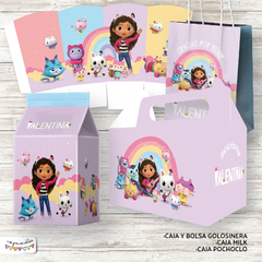 Imagen de Kit imprimible La Casa De Muñecas De Gabby