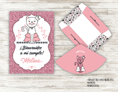 Kit imprimible Gatita y amigos - tienda online