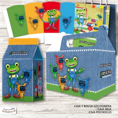 Imagen de Kit imprimible Garaje de Gecko