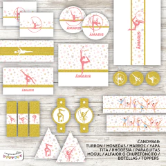 Imagen de Kit Imprimible Gimnasia Rítmica