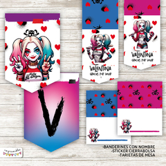 Kit Imprimible Harley Quinn - Imprimibles