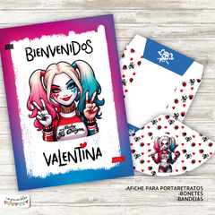 Kit Imprimible Harley Quinn - tienda online