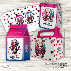 Imagen de Kit Imprimible Harley Quinn