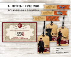 Kit imprimible Harry Potter