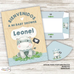 Kit Imprimible Hipopótamo - tienda online