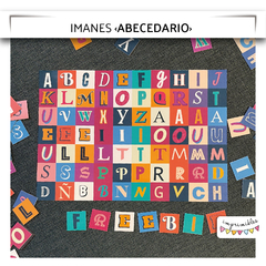 Imanes abecedario
