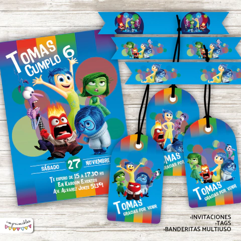 Kit Imprimible Intensamente