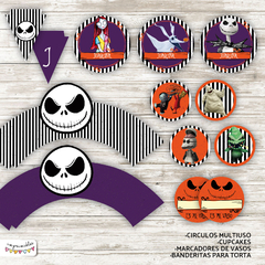 Kit imprimible El extraño mundo de Jack - comprar online