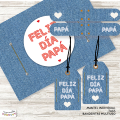 Kit imprimible Día del padre de jean