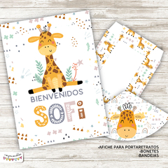 Kit Imprimible Jirafa - tienda online