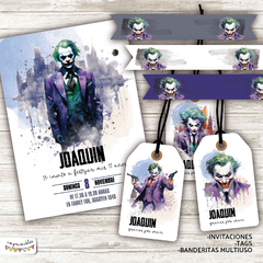 Kit Imprimible JOKER