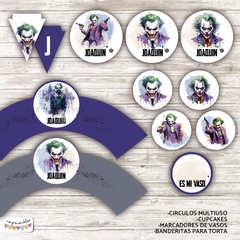 Kit Imprimible JOKER - comprar online