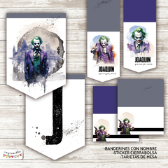 Kit Imprimible JOKER - Imprimibles
