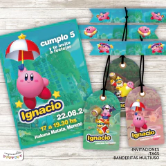 Kit Imprimible Kirby