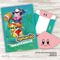 Kit Imprimible Kirby - tienda online