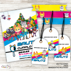 Kit imprimible Kit y Sam detectives, Misterios animales