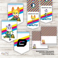 Kit imprimible Kit y Sam detectives, Misterios animales