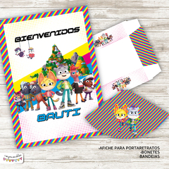 Kit imprimible Kit y Sam detectives, Misterios animales