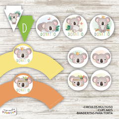 Kit Imprimible Koalas - comprar online