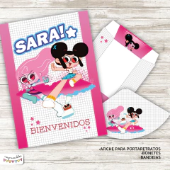 Kit Imprimible Kung Fu Wa!