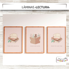 Cuadro -lamina- LECTURA
