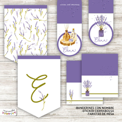 Kit Imprimible Lavandas