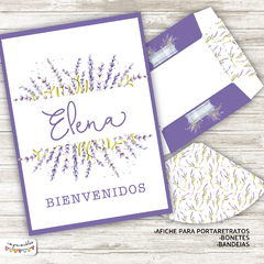 Kit Imprimible Lavandas