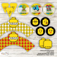 Kit imprimible Bloques de contrucción en internet