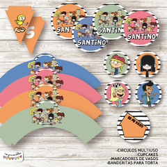 Kit imprimible Loud House - comprar online