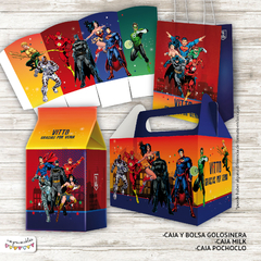 Kit Imprimible Liga de la Justicia