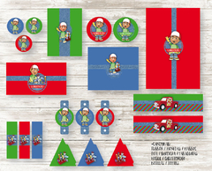 Kit imprimible Manny a la obra en internet