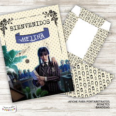 Kit Imprimible Merlina Addams