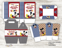 Imagen de Kit imprimible Mickey clásico
