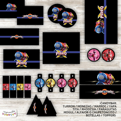 Kit Imprimible Miniforce - Imprimibles