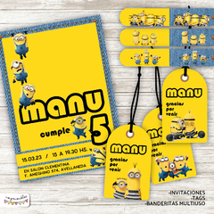 Kit Imprimible Minios