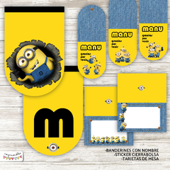 Kit Imprimible Minios
