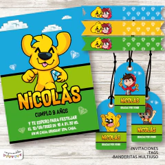 Kit Imprimible Mikecrack-Compadretes