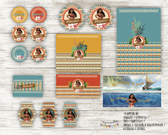 Imagen de Kit imprimible Moana