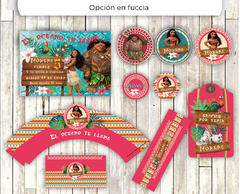 Kit imprimible Moana - comprar online