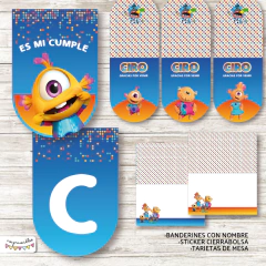 Kit imprimible Los Nivis - Imprimibles